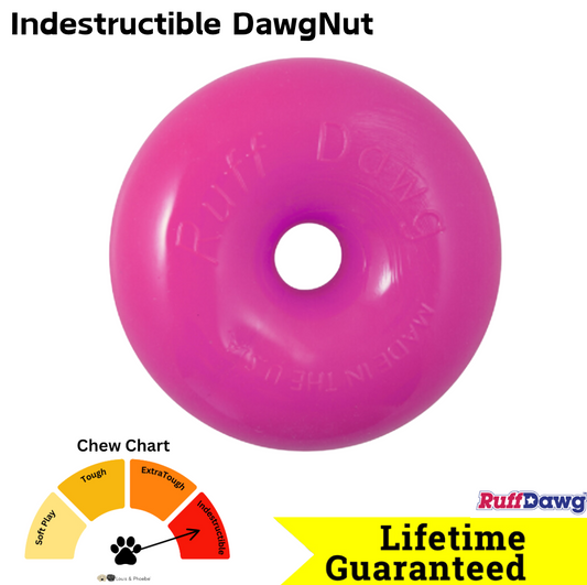 Indestructible Dawg Nut- Dog Toy